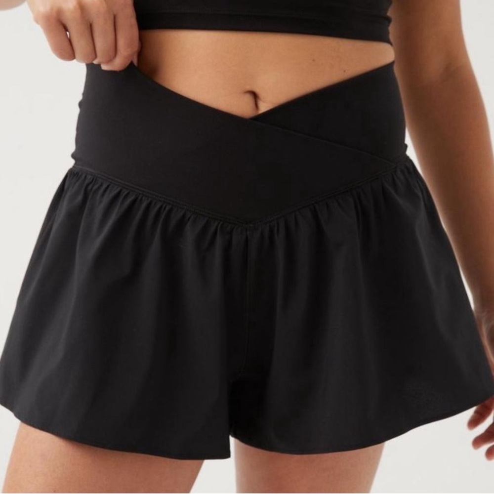 Aerie Crossover Flowy Shorts